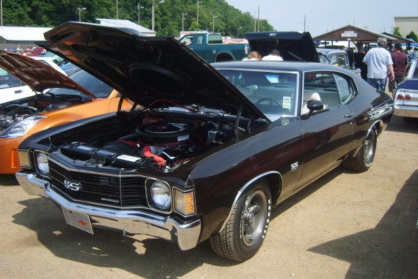 black chevy chevelle ss