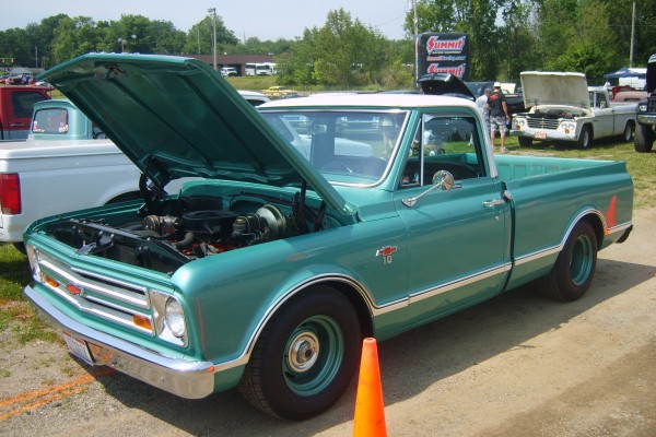 chevy c10 vintage pickup truck