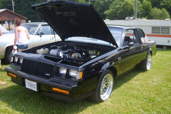 Buick grand national at CAR SHOW