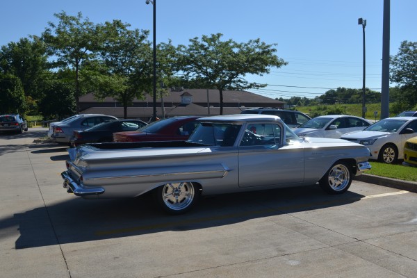 passenger side view of a 1960 Chevy El Camino