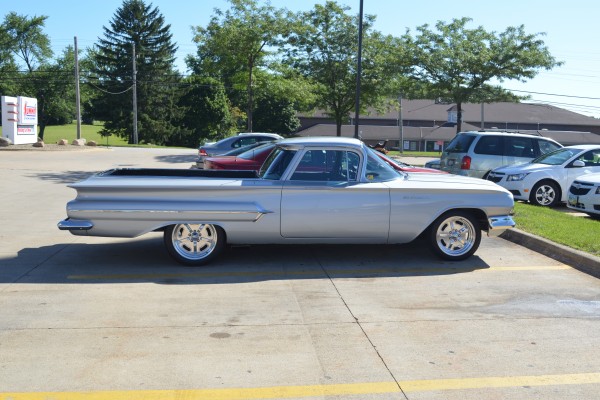 side profile shot of a 1960 Chevy El Camino