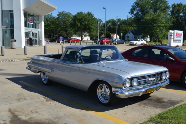 passenger side quarter shot of a 1960 Chevy El Camino