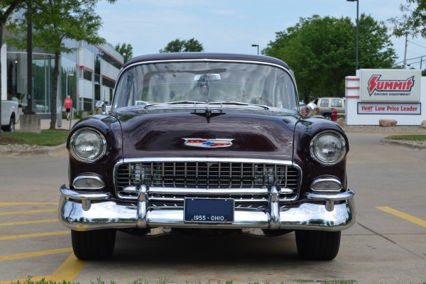 1955 Chevrolet Belair, front bumper