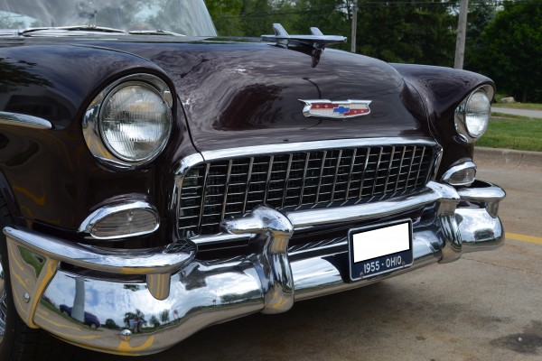 1955 Chevrolet Belair, front grille