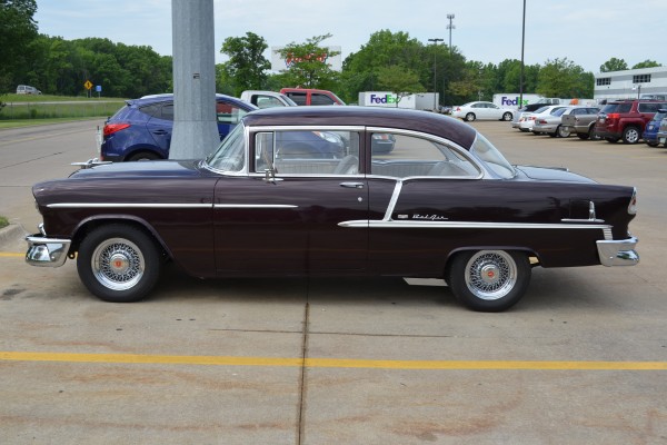 1955 Chevrolet Belair, side profile