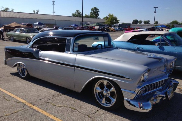 1956 Chevrolet custom hot rod bel air
