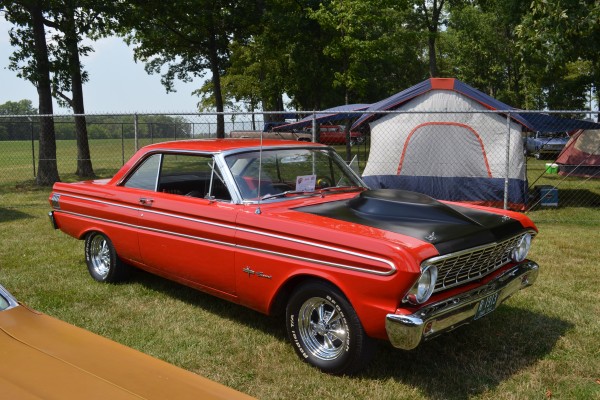 Vintage ford falcon spring v8 drag race car