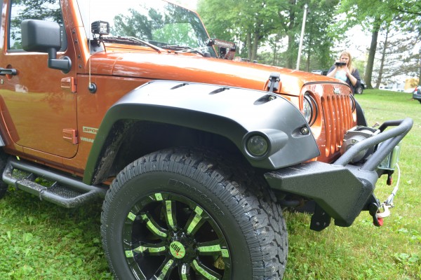 custom fender flares on a jeep wrangler JK
