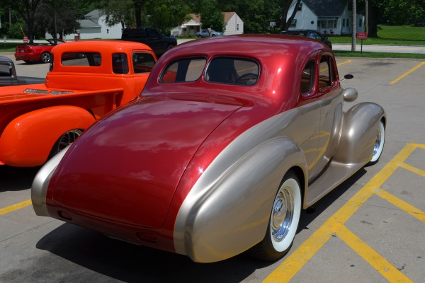 vintage 1937 oldsmobile hot rod