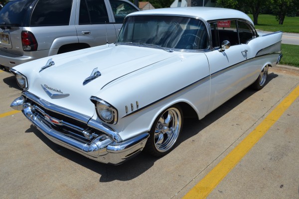 customized 1957 chevy bel air
