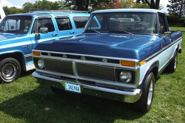 1970s era ford f series truck