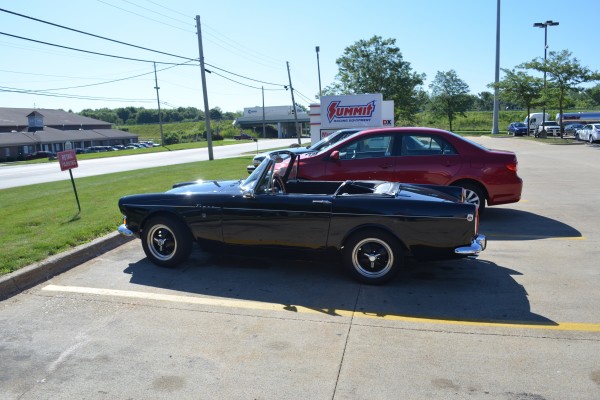 Black Sunbeam Tiger side