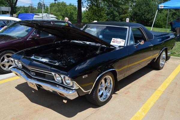 Chevy el camino at car show, 2013