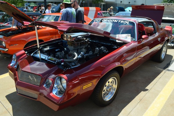 second gen camaro at car show, 2013