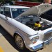 White Studebaker lark with inline six engine thumbnail