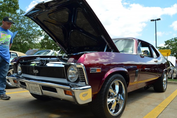 Chevy Nova ss 427 at Summit Racing car show, 2013