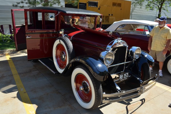 1928 Huppmobile at summit racing car show