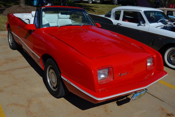 Red Studebaker Avanti Convertible