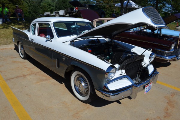 Studebaker Hawk at a Car Show