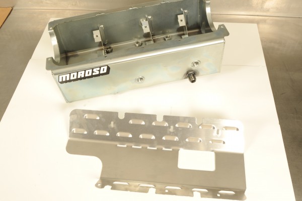 moroso oil pan with baffle