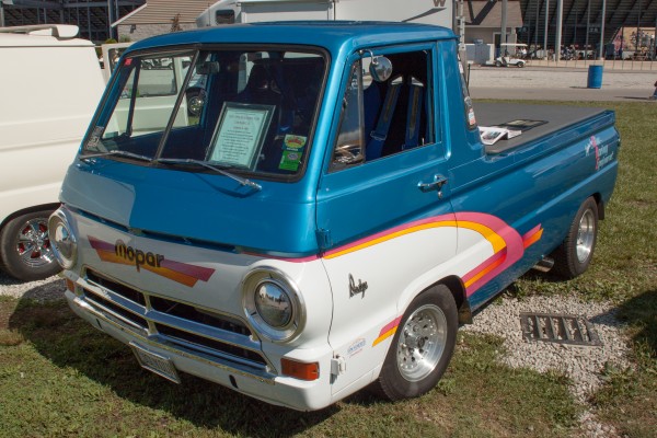 a dodge d100 cab over engine pickup truck