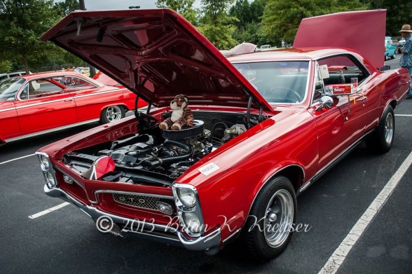 red 1967 pontiac gto hardtop coupe