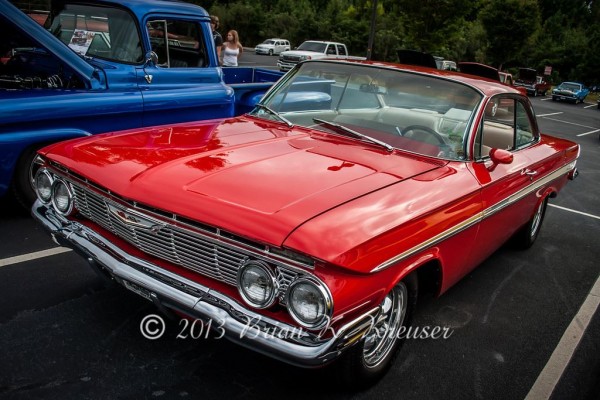 lowered vintage early 1960s chevy impala bubbletop coupe