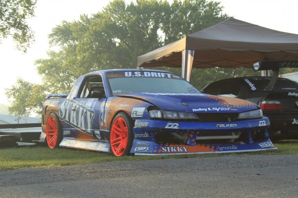 LS Swapped Nissan Silvia drift car