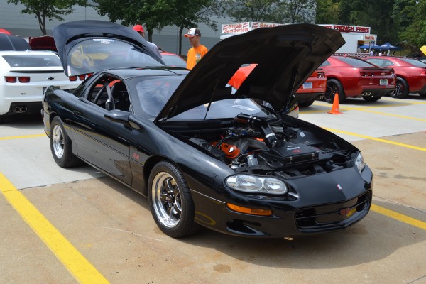 black fourth gen chevy camaro