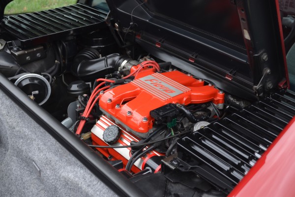 v6 engine in a pontiac fiero