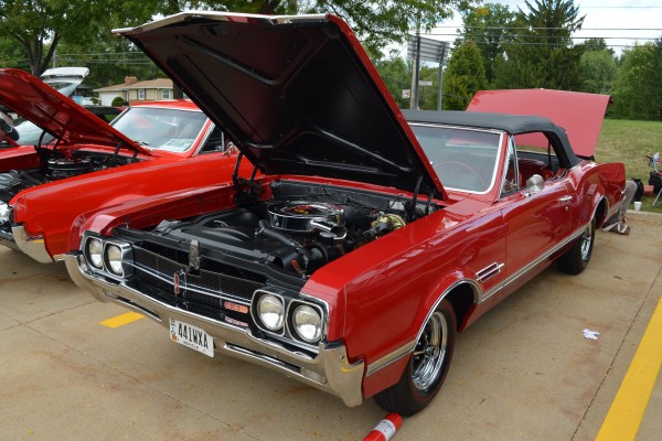 oldsmobile 442 cutlass convertible coupe