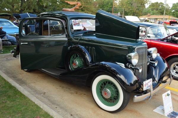 vintage prewar pontiac coupe