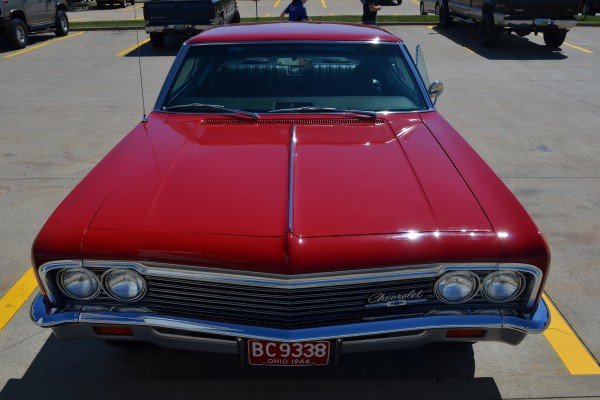 1966 Chevy Caprice Coupe, front hood