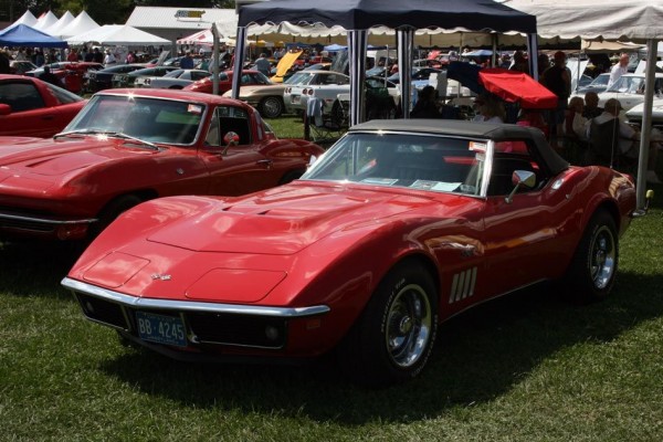 1969 corvette stingray at Corvettes at Carlisle, 2013 1969