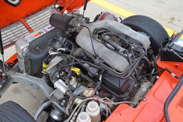 engine in a 1969 triumph spitfire Mk. III GT6+