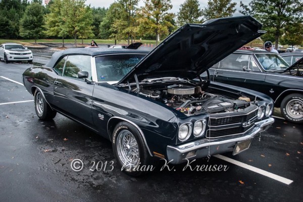 Chevy Chevelle SS Convertible with wire wheels