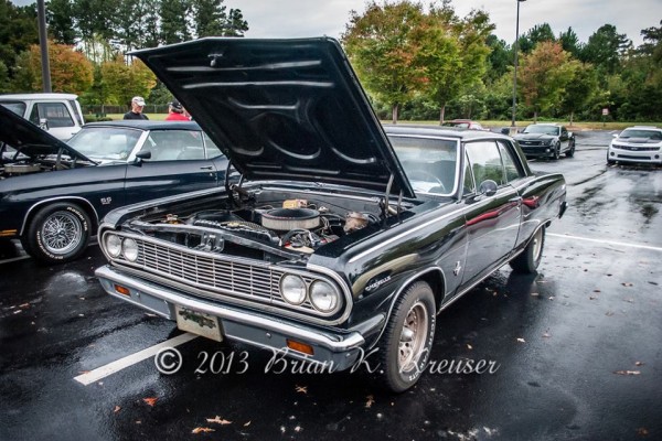 early chevy chevelle coupe from the 1960s