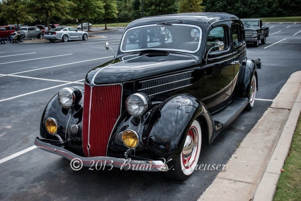 prewar ford hot rod sedan