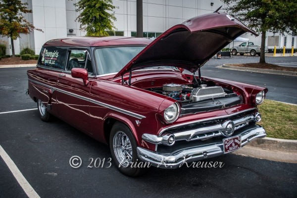vintage 1950s ford station wagon hot rod