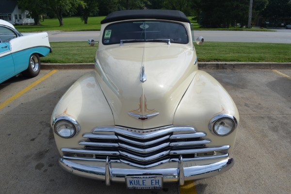 1948 Chevy Fleetmaster convertible front
