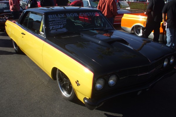 chevy custom chevelle displayed at SEMA 2013