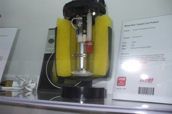 Aeromotive Phantom 200 Stealth Fuel System displayed at SEMA 2013