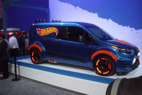 Hot Wheels Transit Connect displayed at SEMA 2013