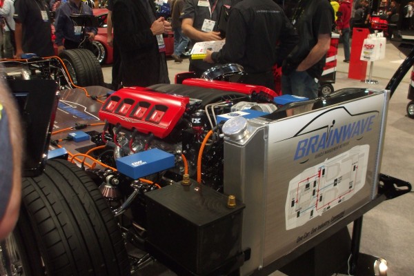 MSD Brainwave display at SEMA 2013