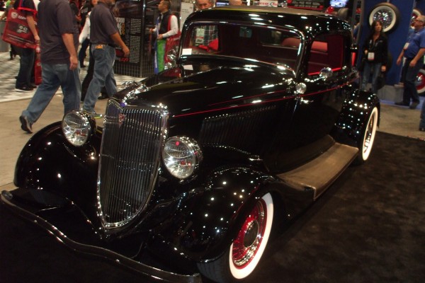 Vintage prewar hot rod displayed at SEMA 2013