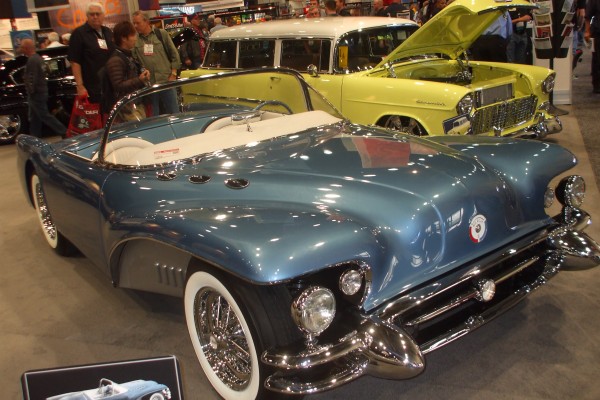 buick wildcat II concept car displayed at SEMA 2013