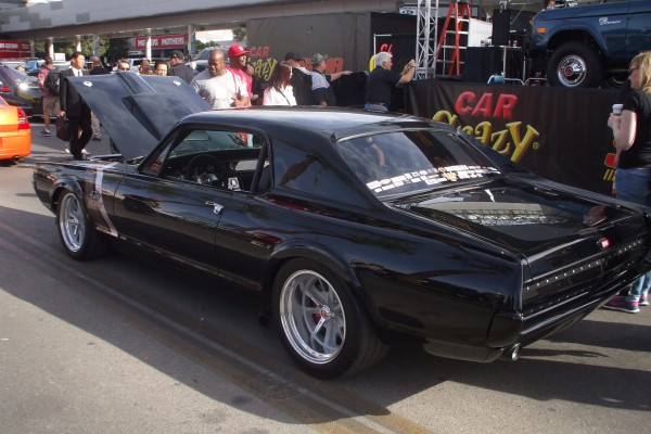rear quarter view of a mercury cougar Pro Touring restomod