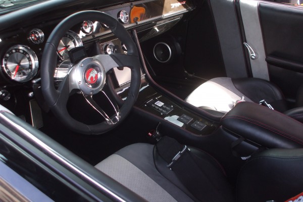 interior of a mercury cougar Pro Touring restomod