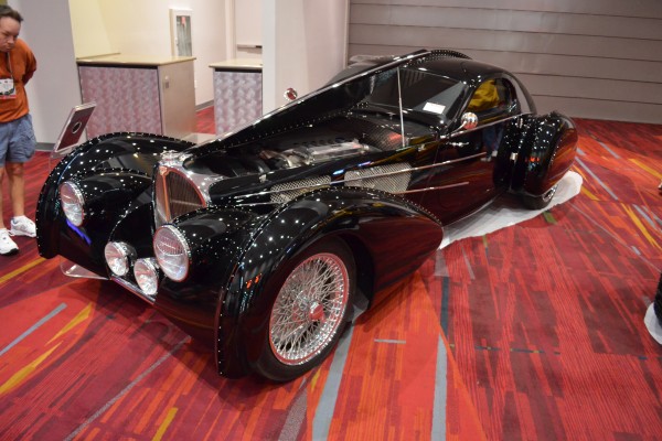 customized European luxury car displayed at SEMA 2013