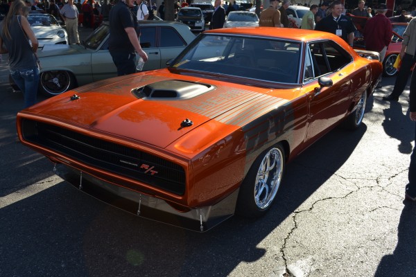 1970 dodge charger rt pro touring restomod displayed at SEMA 2013
